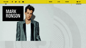 What Markronson.co.uk website looked like in 2017 (6 years ago)