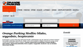 What Modlinparking.pl website looked like in 2017 (6 years ago)