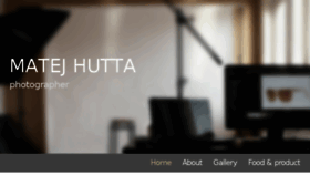 What Matejhutta.com website looked like in 2017 (6 years ago)
