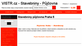 What Me-stavebniny.cz website looked like in 2017 (6 years ago)
