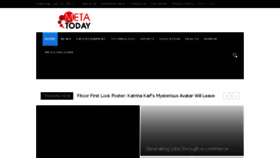 What Metatoday.com website looked like in 2017 (6 years ago)