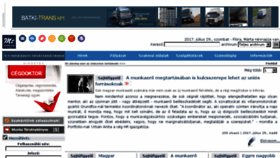 What Munkabaleset.hu website looked like in 2017 (6 years ago)