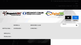 What Megahost.com.br website looked like in 2017 (6 years ago)