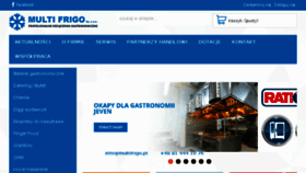 What Multifrigo.pl website looked like in 2017 (6 years ago)
