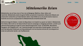 What Mittelamerika-reisen.de website looked like in 2017 (6 years ago)