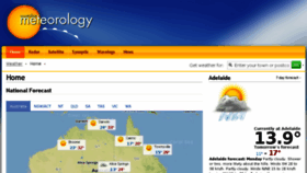 What Meteorology.com.au website looked like in 2017 (6 years ago)