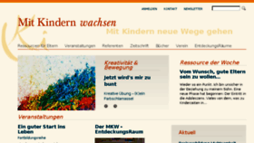 What Mit-kindern-wachsen.de website looked like in 2017 (6 years ago)