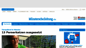 What Muenstersche-zeitung.de website looked like in 2017 (6 years ago)