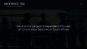 What Moonstonecompliance.co.za website looked like in 2017 (6 years ago)