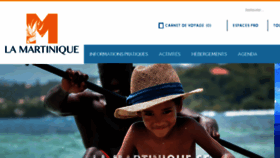 What Martinique.org website looked like in 2017 (6 years ago)