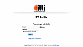 What Mail.itti.com website looked like in 2017 (6 years ago)