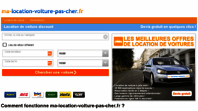 What Ma-location-voiture-pas-cher.fr website looked like in 2017 (6 years ago)