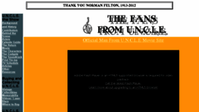What Manfromuncle.org website looked like in 2017 (6 years ago)