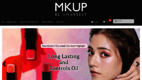 What Mkup.sg website looked like in 2017 (6 years ago)