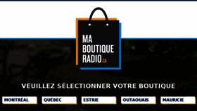 What Maboutiqueradio.ca website looked like in 2017 (6 years ago)