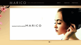 What Marico.asia website looked like in 2017 (6 years ago)