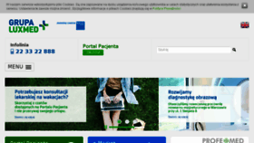What Medycynarodzinna.pl website looked like in 2017 (6 years ago)