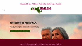 What Massalfa.org website looked like in 2017 (6 years ago)