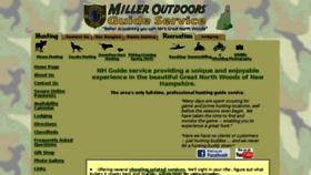 What Milleroutdoors.com website looked like in 2017 (6 years ago)