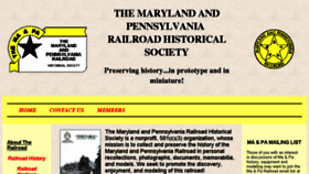 What Maparailroadhist.org website looked like in 2017 (6 years ago)