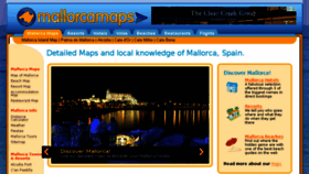 What Mallorcamaps.net website looked like in 2017 (6 years ago)