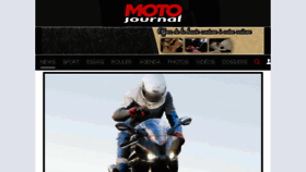 What Moto-journal.fr website looked like in 2017 (6 years ago)
