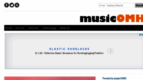 What Musicomh.com website looked like in 2017 (6 years ago)