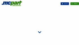 What Mcpart.de website looked like in 2017 (6 years ago)