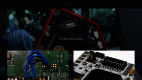 What Modchip-land.com website looked like in 2017 (8 years ago)