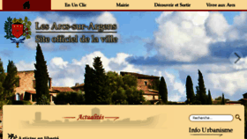 What Mairie-les-arcs-sur-argens.fr website looked like in 2017 (6 years ago)