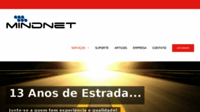 What Mindnet.com.br website looked like in 2017 (6 years ago)