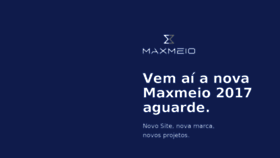 What Maxmeio.com website looked like in 2017 (6 years ago)