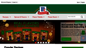 What Mccormick.com.ph website looked like in 2017 (6 years ago)