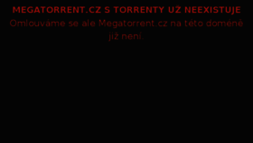 What Megatorrent.cz website looked like in 2017 (6 years ago)