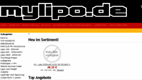 What Mylipo.de website looked like in 2017 (6 years ago)