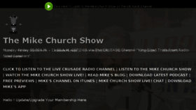 What Mikechurch.com website looked like in 2017 (6 years ago)