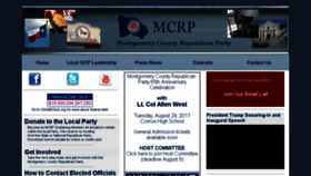 What Mcrp.org website looked like in 2017 (6 years ago)