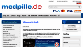 What Medpille.de website looked like in 2017 (6 years ago)