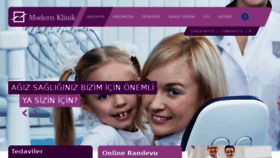 What Modernklinik.com.tr website looked like in 2017 (6 years ago)