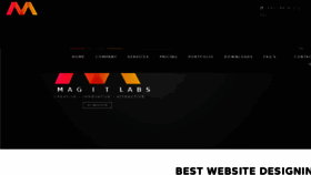 What Magitlabs.com website looked like in 2017 (6 years ago)