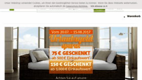 What Moebel-factory-outlet.de website looked like in 2017 (6 years ago)