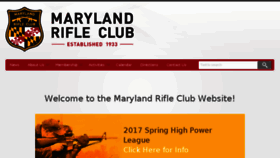 What Mdrifleclub.org website looked like in 2017 (6 years ago)