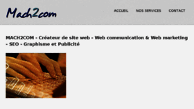 What Mach2com.net website looked like in 2017 (6 years ago)
