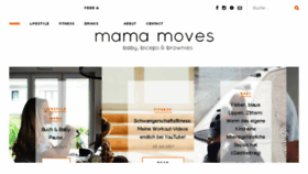What Mama-moves.de website looked like in 2017 (6 years ago)