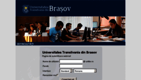 What Mail.unitbv.ro website looked like in 2017 (6 years ago)