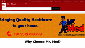 What Mrmed.in website looked like in 2017 (7 years ago)