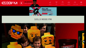 What Mixx1013.com.au website looked like in 2017 (6 years ago)