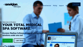 What Medspasoftware.com website looked like in 2017 (6 years ago)
