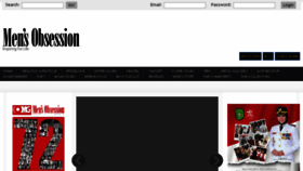 What Mensobsession.com website looked like in 2017 (6 years ago)