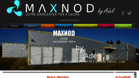 What Maxnod.com website looked like in 2017 (7 years ago)